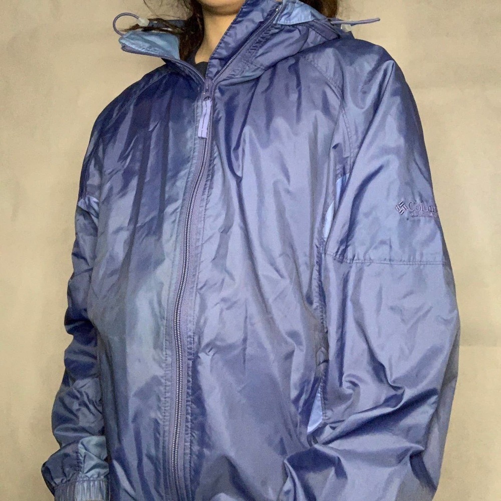 Vintage Columbia Windbreaker Jacket 💙💖